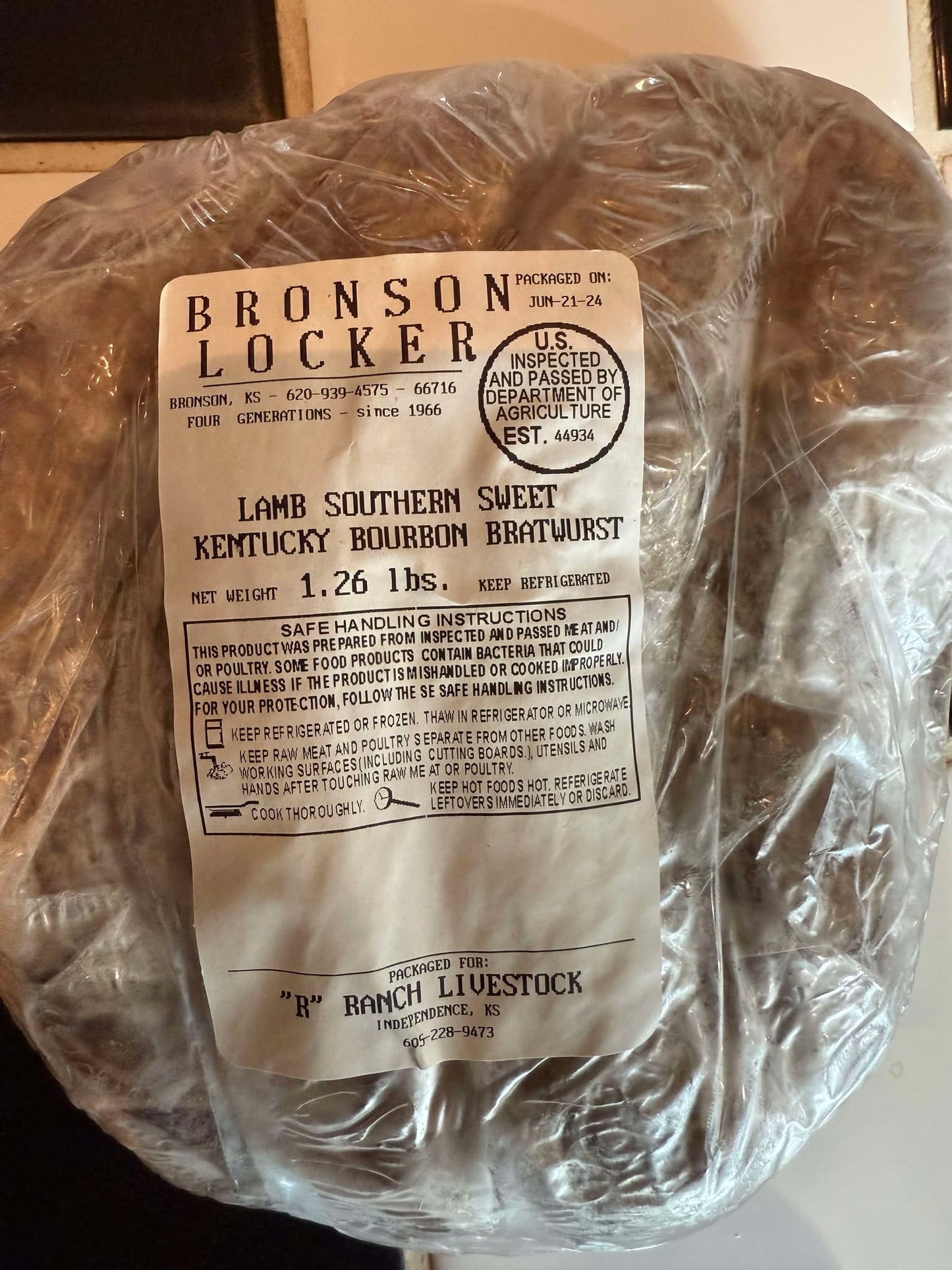 Sheep Brats (Southern Sweet)